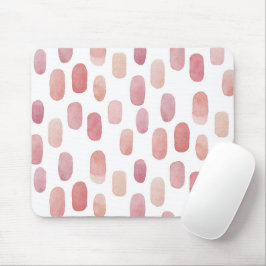 Aquarellpinsel. Modernes, einfaches niedliches Mus Mousepad