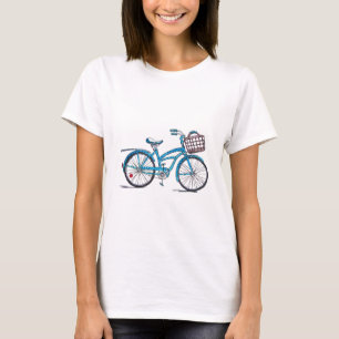 Aquarellpolka Dot Bicycle T-Shirt