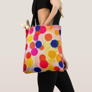Aquarellpolka dotiert niedliche Kreise