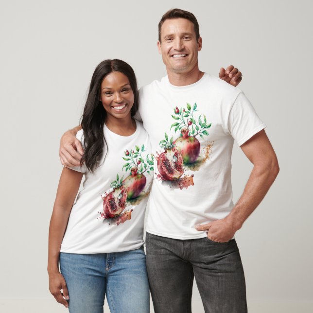 Aquarellpomegranate T-Shirt (Unisex)