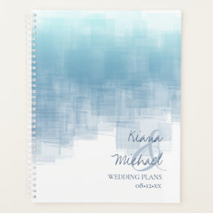 Aquarellreflektionen Hochzeit Dusty Blue ID774 Planer