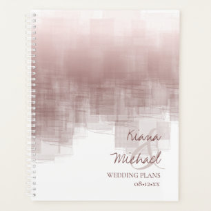 Aquarellreflektionen Hochzeitszinnamon Rose ID774 Planer
