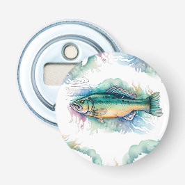 Aquarellreihe: Bass Flaschenöffner