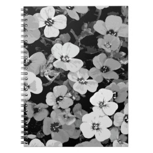 Aquarellrot - Blume 2 Notizblock