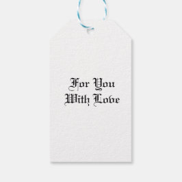 Aquarellsäge Niedliche kleine Eichen Geschenkanhänger