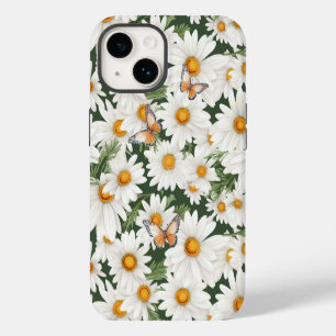 Aquarellsäulen und Monarchschmetterlinge iPhone 14 Hülle