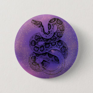 Aquarellschlange Button