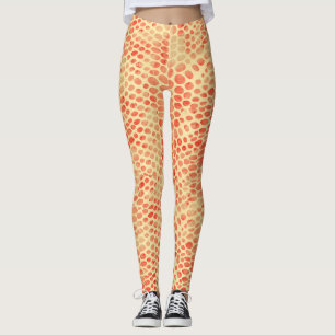 Aquarellschlange Druck Leggings