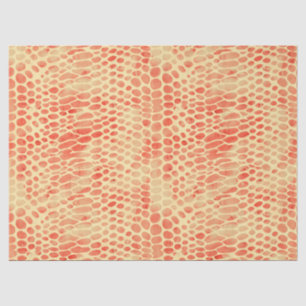 Aquarellschlange Druck Seidenpapier