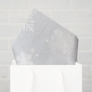 Aquarellschnee Seidenpapier