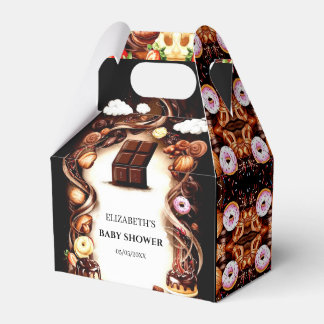 Aquarellschokolade Kinderdusche Geschenkschachtel