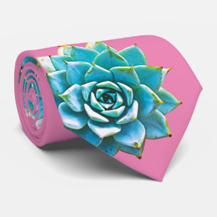 Aquarellsikkulturen auf Rosa Krawatte