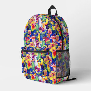 Aquarellsittiche Bedruckter Rucksack