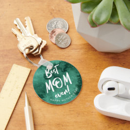 Aquarellspritze die beste Mutter aller Zeiten Schlüsselanhänger