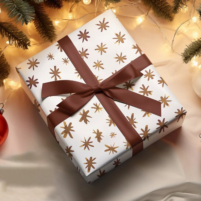 Aquarellsterne - gelb geschenkpapier set (Von Creator hochgeladen)