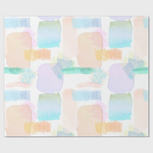 Aquarellstil Geschenkpapier