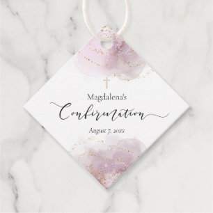Aquarellstrümpfe Imitate Gold Glitzer Bestätigung Geschenkanhänger