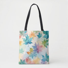 Aquarelltasche für saisonale Blätter