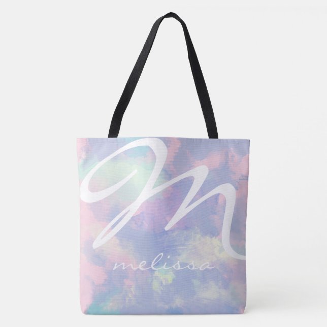 Aquarelltasche mit Name (Vorderseite)