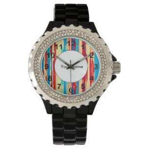 Aquarelltextur Armbanduhr