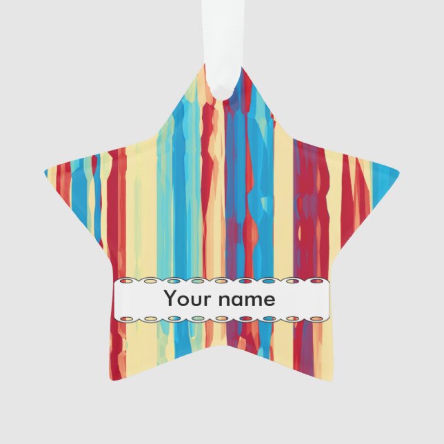 Aquarelltextur Ornament (Vorderseite)