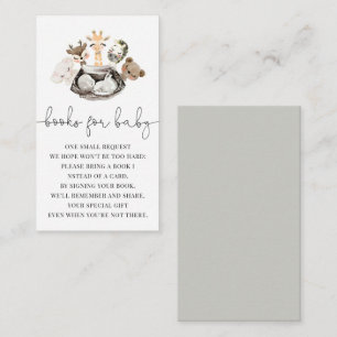 Aquarelltiere Imitate Moderne Goldbücher für Kinde Begleitkarte