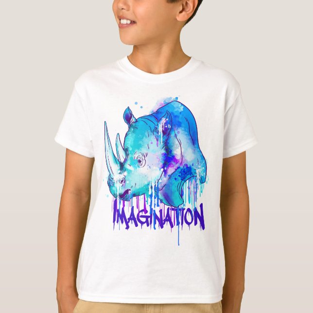 Aquarelltierreihe T-Shirt (Vorderseite)