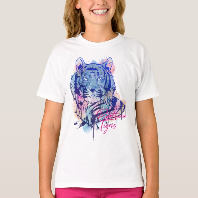 Aquarelltierreihe T-Shirt (Vorderseite)