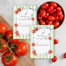 Aquarelltomate - Wie groß ist der Bauch der Mama