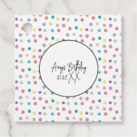 Aquarelltöne Handgemalte Farbe zum Geburtstag