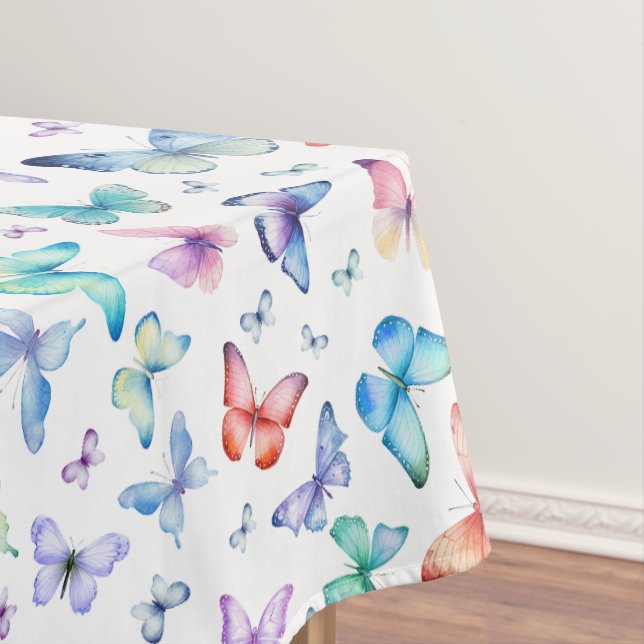 Aquarelltuch Tischdecke (Beispiel)