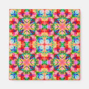 Aquarellverzierung Magnet