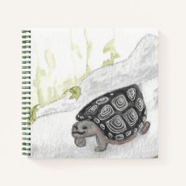 Aquarellwald Notizbuch