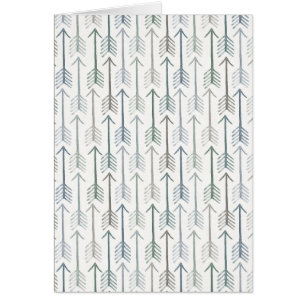 Aquarellwanderlust-Pfeil-Muster