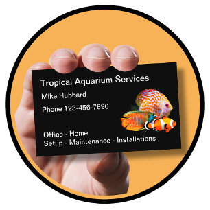 Aquarien-Service-Profi Visitenkarte