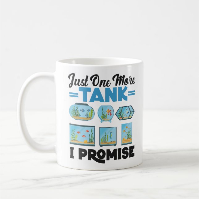 Aquarienfisch Behalte nur ein weiteres Tank I Vers Kaffeetasse (Links)