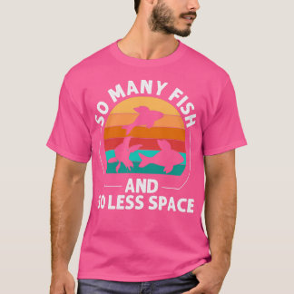 Aquarienfischhalter Vintage Fisch Retro Aquaristik T-Shirt