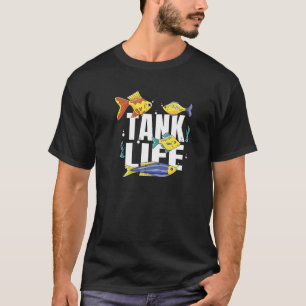 Aquarienpflege Aquarienbetreuer Fischhalter Süßwas T-Shirt