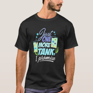 Aquarienpfleger Meerwasser Korallen Fan Fischbecke T-Shirt