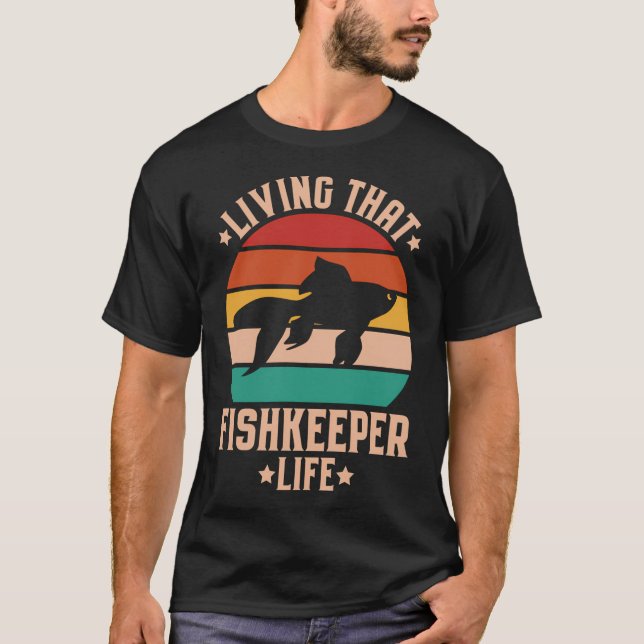 Aquarienschnecke T-Shirt (Vorderseite)