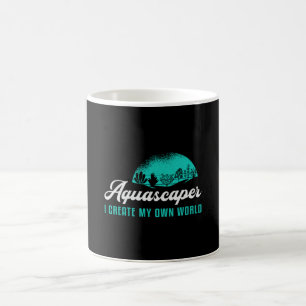 Aquarist Aquascaper My Own World Retro Aquarium Kaffeetasse
