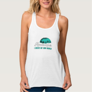 Aquarist Aquascaper My Own World Retro Aquarium Tank Top