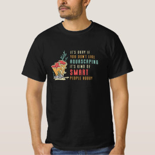 Aquarist mag Aquascaping Vintages Aquarium nicht T-Shirt
