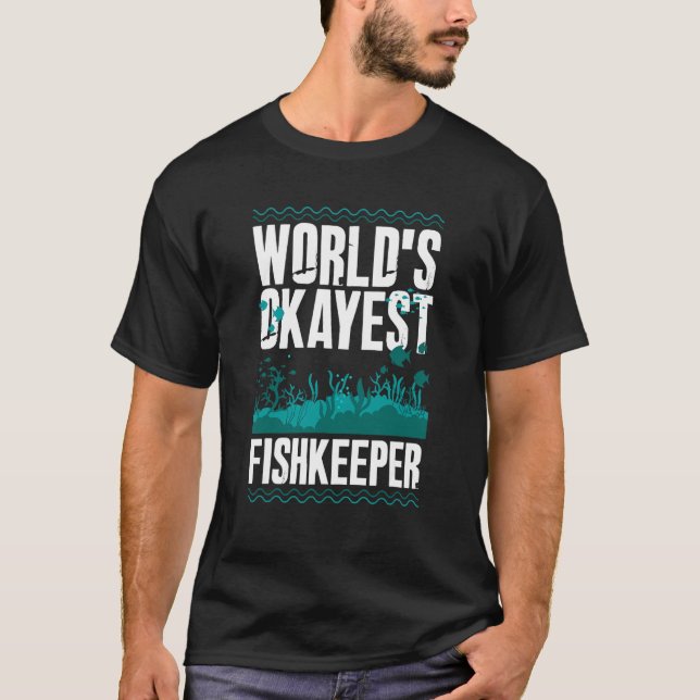 Aquaristiker Fischpfleger T-Shirt (Vorderseite)