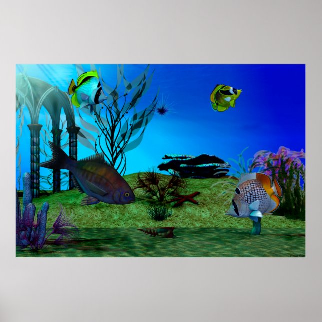 Aquarium3D Poster (Vorne)