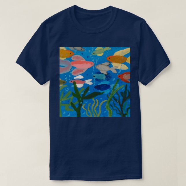 Aquarium 100 T-Shirt (Design vorne)