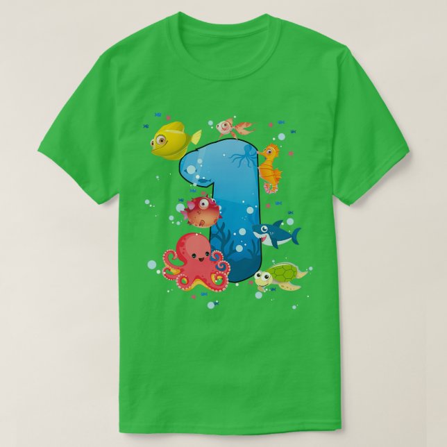 Aquarium 3 T-Shirt (Design vorne)