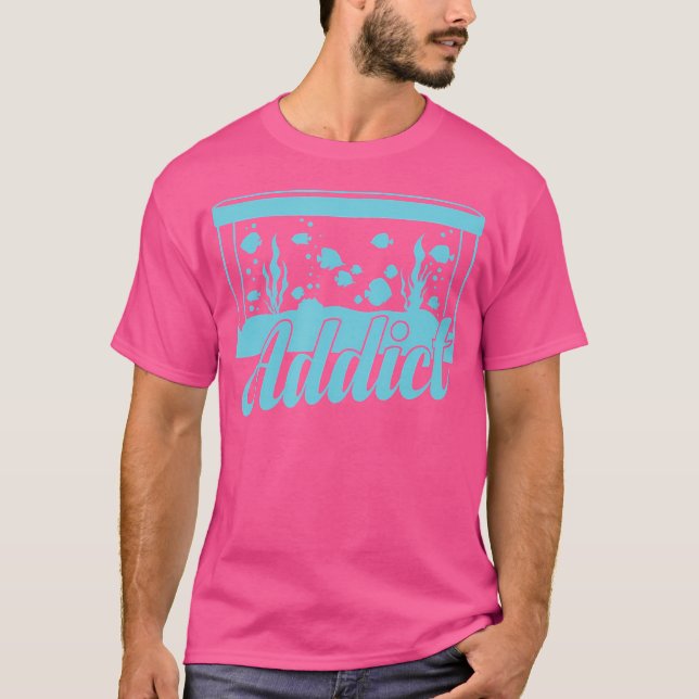 Aquarium Addict Fische T-Shirt (Vorderseite)