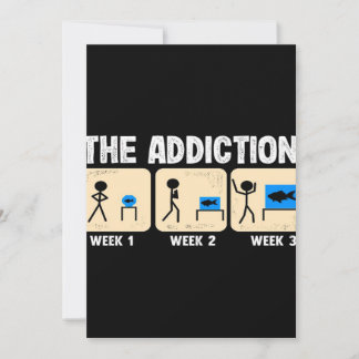 Aquarium Adoption |Farbiges Aquarium Feiertagskarte