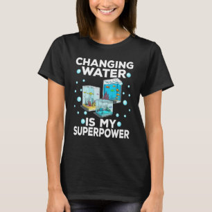 Aquarium Aquarist Fischliebhaber Riffsammler Halte T-Shirt